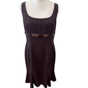 Daymor Couture Special Occasion Dress & Jacket Chocolate Brown 12